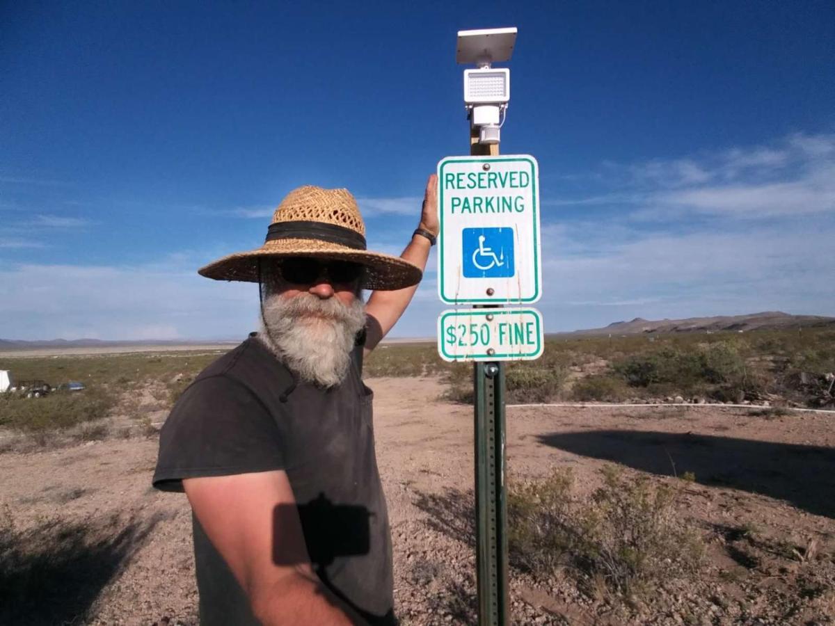 Camping At Desert Gardens Oasis In Lobo, Tx Van Horn Bagian luar foto