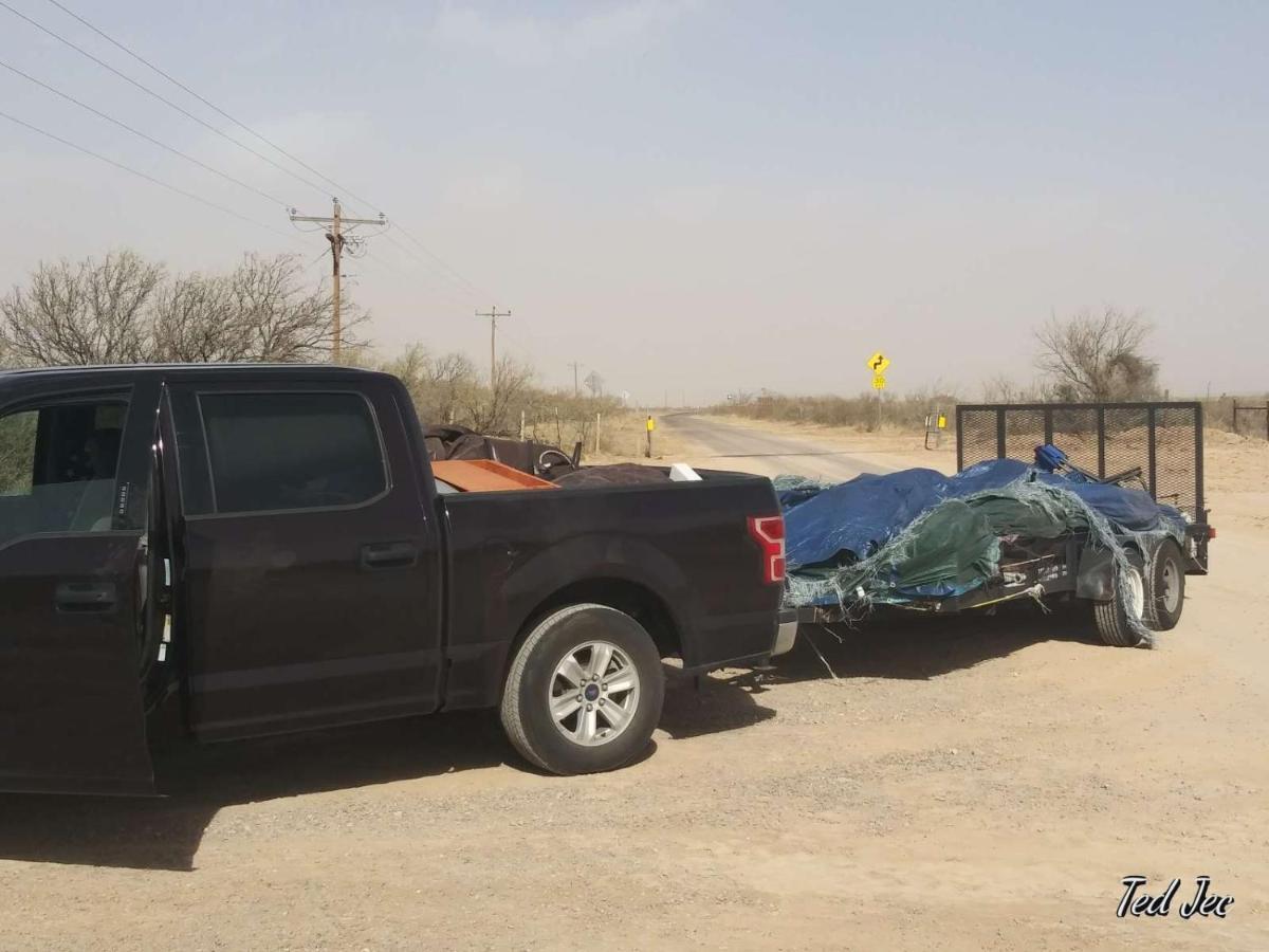 Camping At Desert Gardens Oasis In Lobo, Tx Van Horn Bagian luar foto